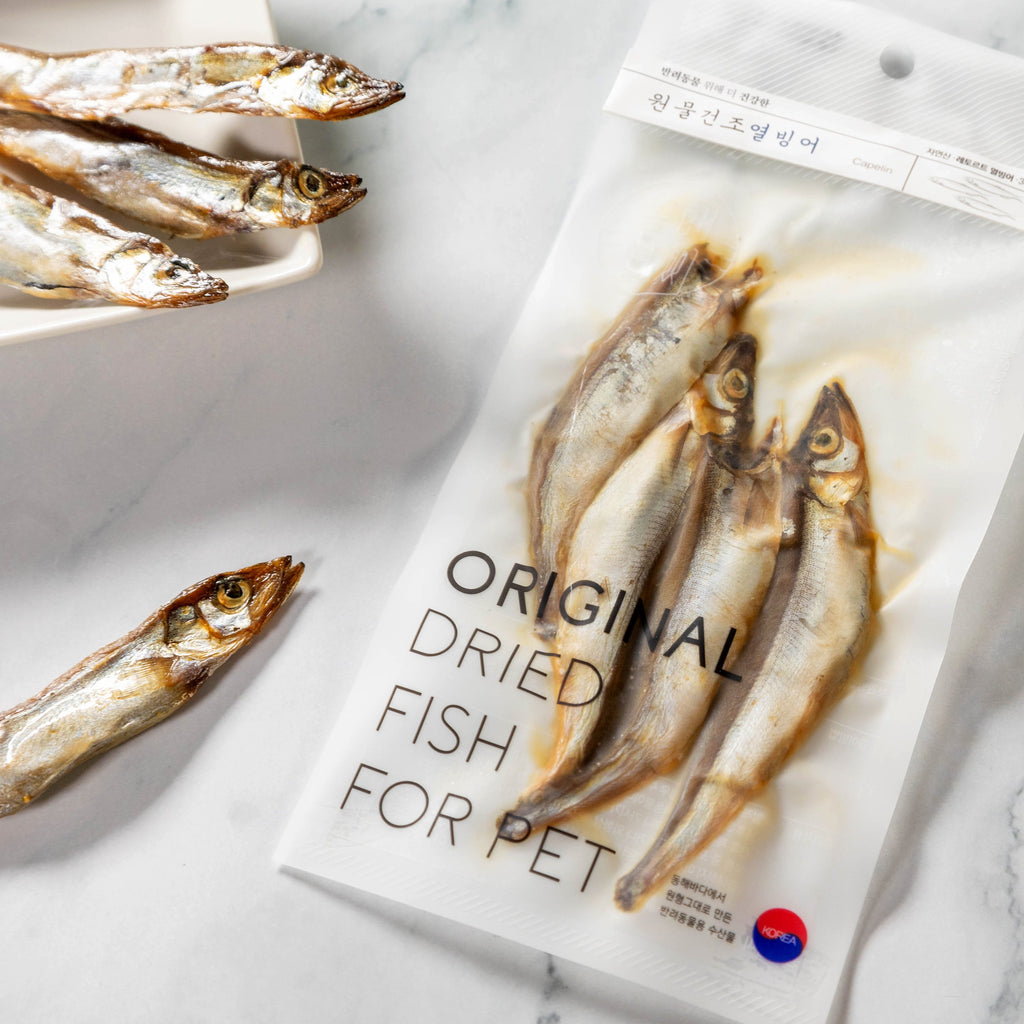 East Sea Brother | Premium Half-Dried Capelin for Cats & Dogs