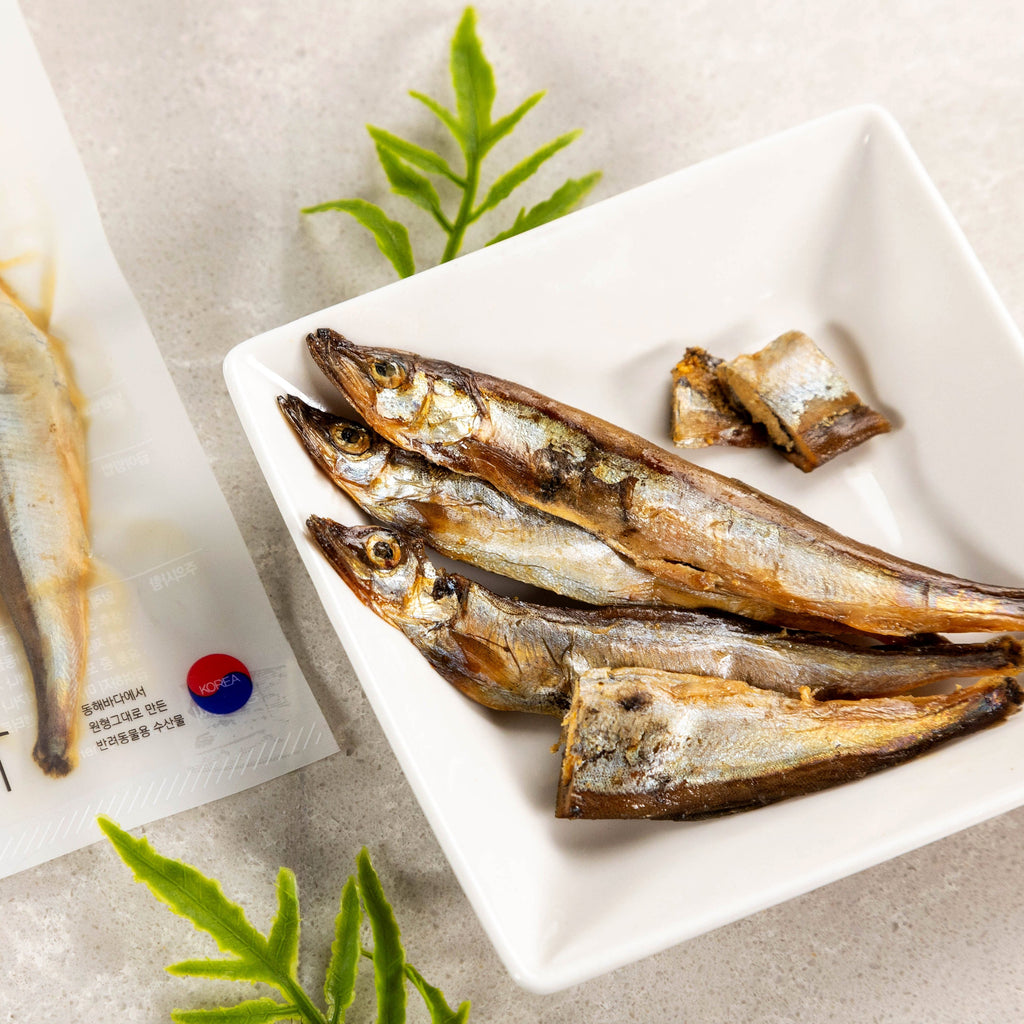 East Sea Brother | Premium Half-Dried Capelin for Cats & Dogs