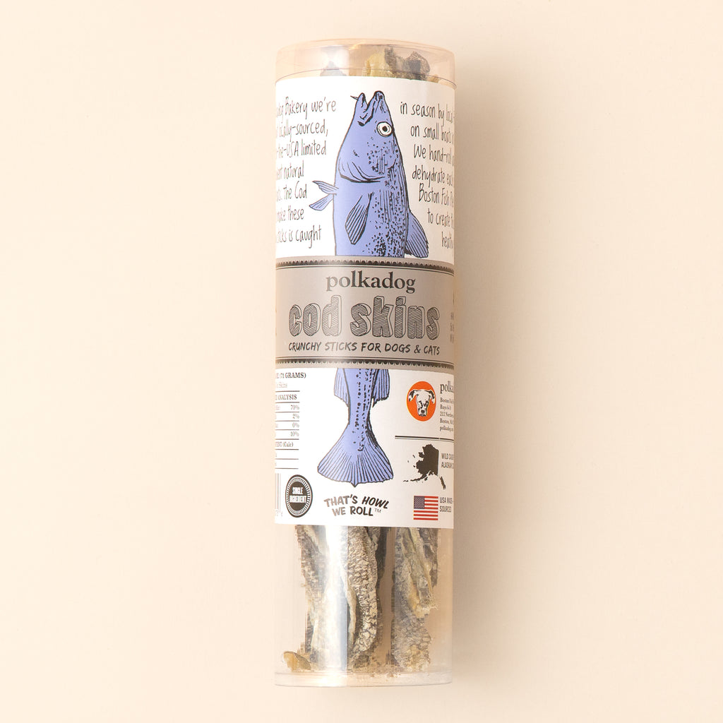 Polkadog Cod Skin Crunchy Sticks for Cats & Dogs