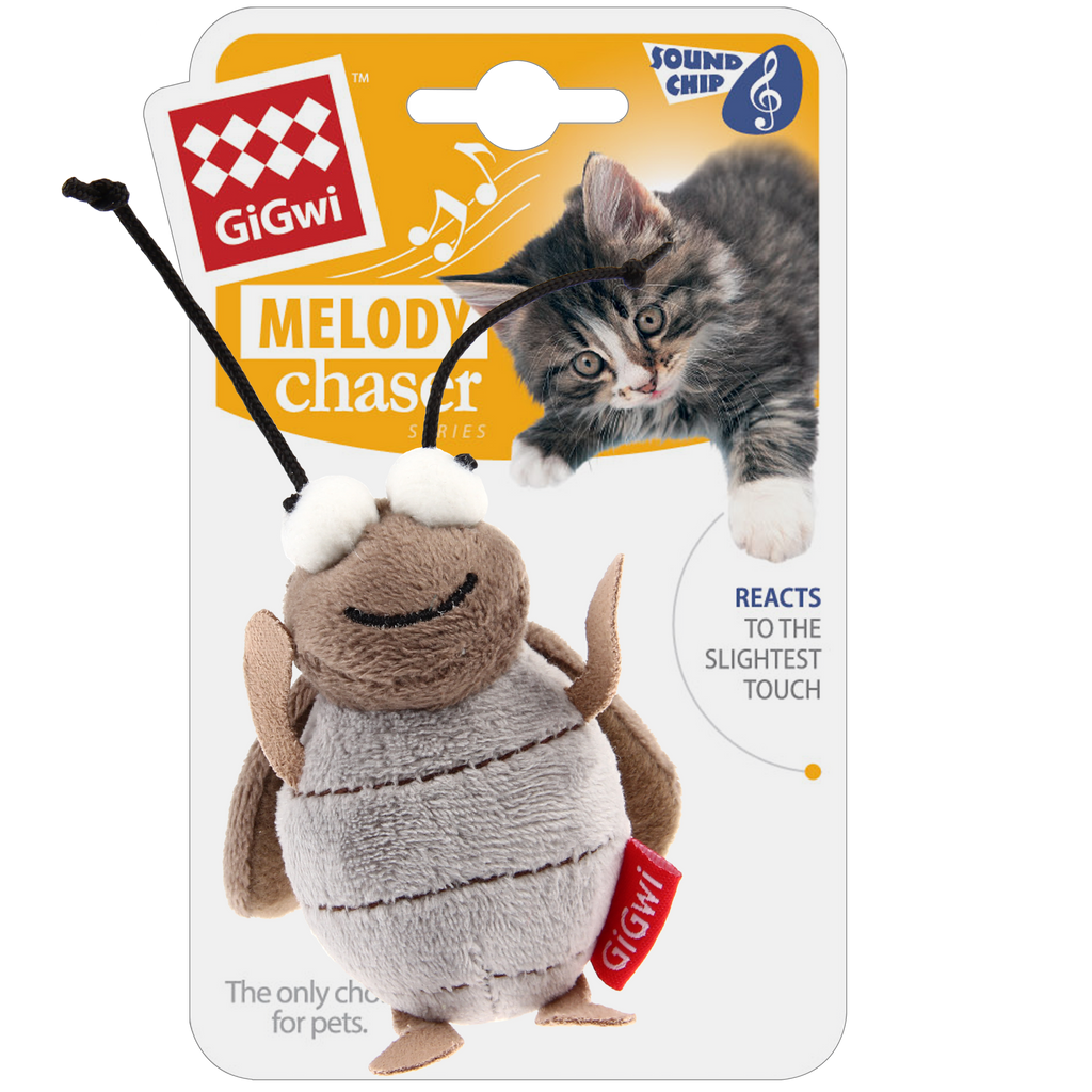 GiGwi Melody Chaser Cricket Cat Toy