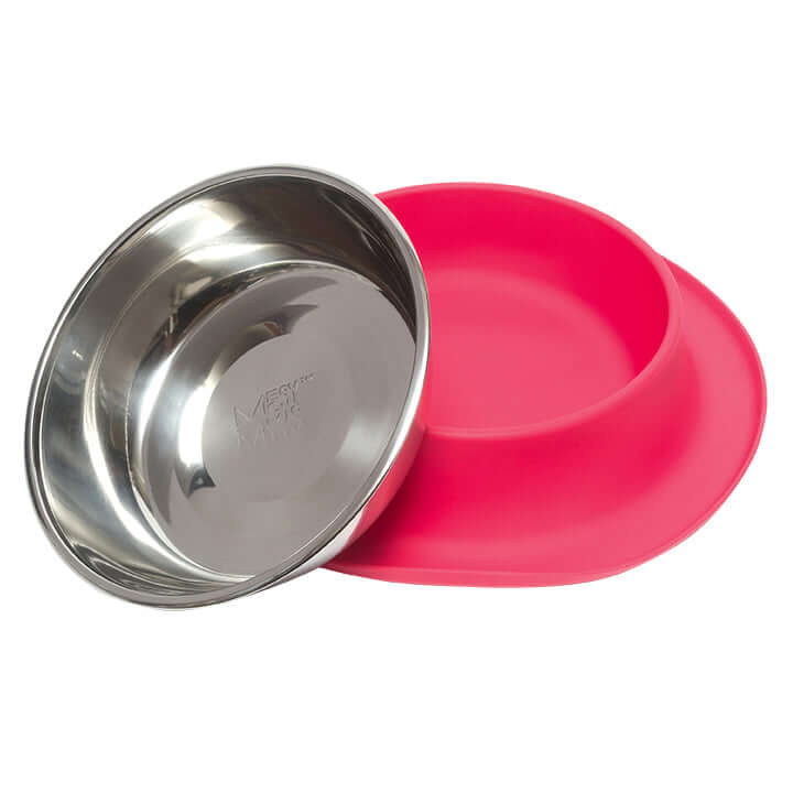 Messy Mutts Silicone Feeder with Bowl, Watermelon