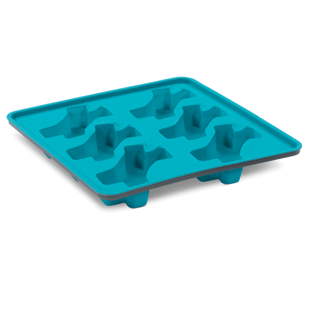 Messy Mutts Framed "Spill Resistant" Silicone Popsicle Mold, Blue