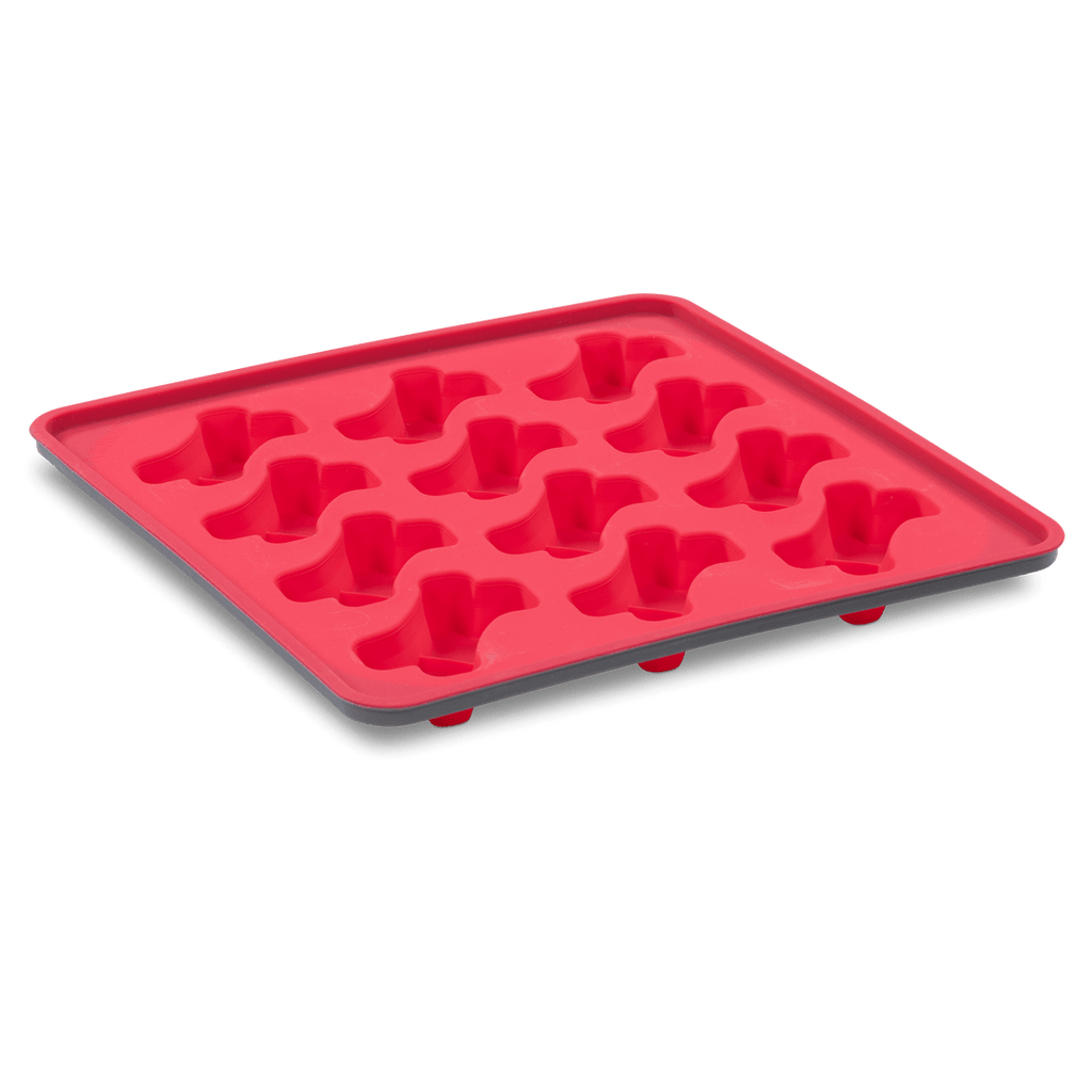 Messy Mutts Framed "Spill Resistant" Silicone Treat Mold, Watermelon