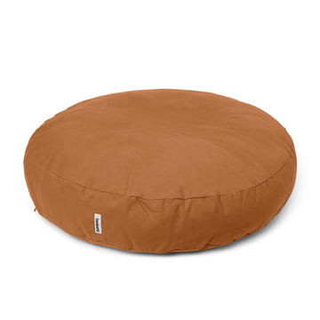 Tadazhi Poespas Round Dog Bed, Light Brown | Organic Cotton