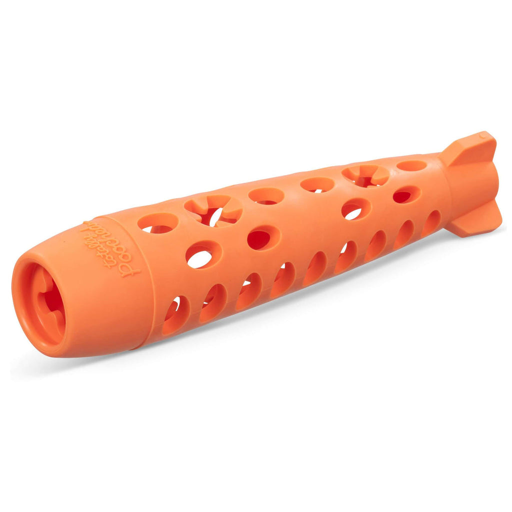 Messy Mutts Stuff'n Chew Bully and Chew Stick Treat Holder, Orange