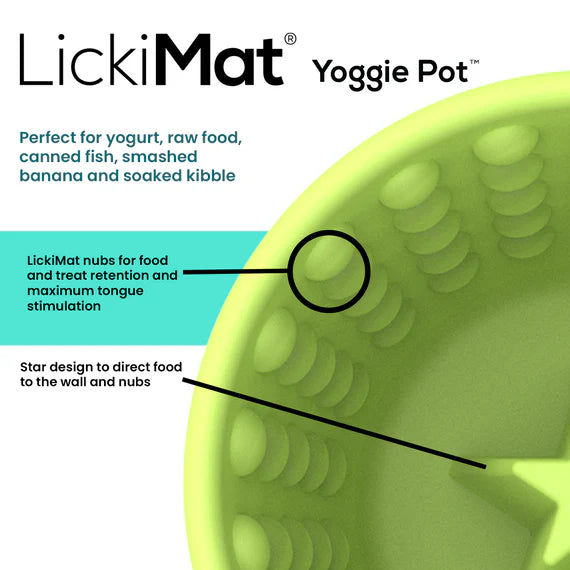 Lickimat Yoggie Pot™