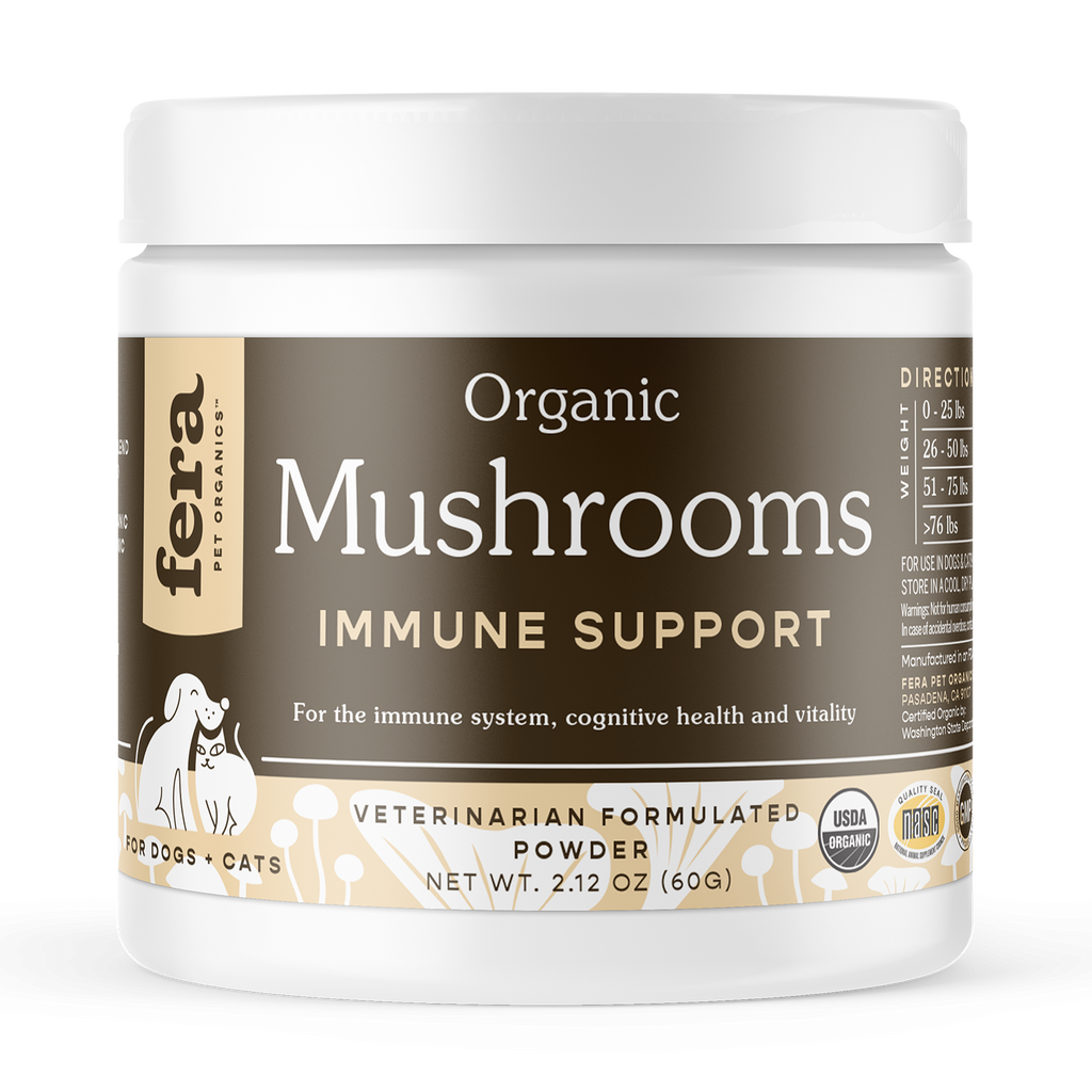 Fera Pets, Organic Mushroom Blend for Immune Support