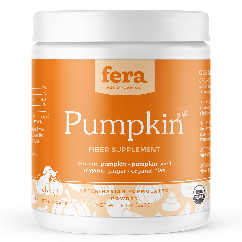 Fera Pets, Organic Pumpkin Plus for Gut Support for Dogs and Cats