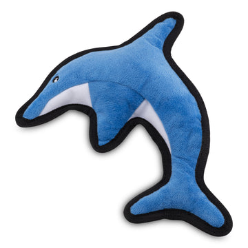 Beco Rough & Tough Recycled Dog Toy, Dolphin