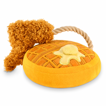 P.L.A.Y. Chicken & Woofles Squeaky Plush Toy